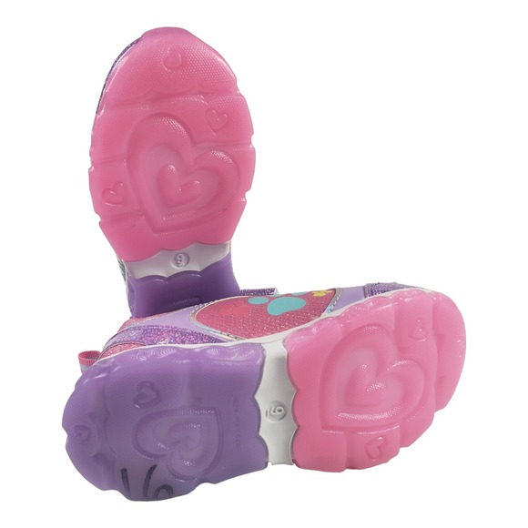 Nickelodeon Girls' Paw Patrol Shoes Laceless LED Light Up Shoes Size 7, New - Picture 10 of 16